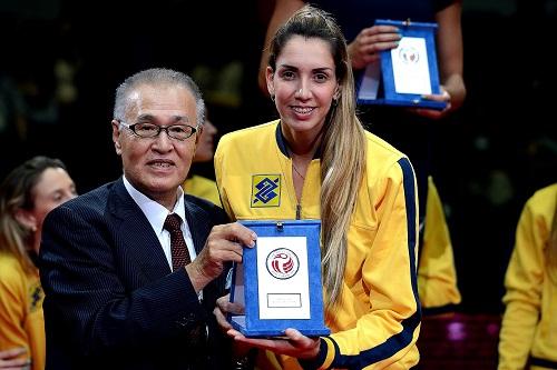 Thaisa MVP do Grand Prix em 2013/ Foto: FIVB